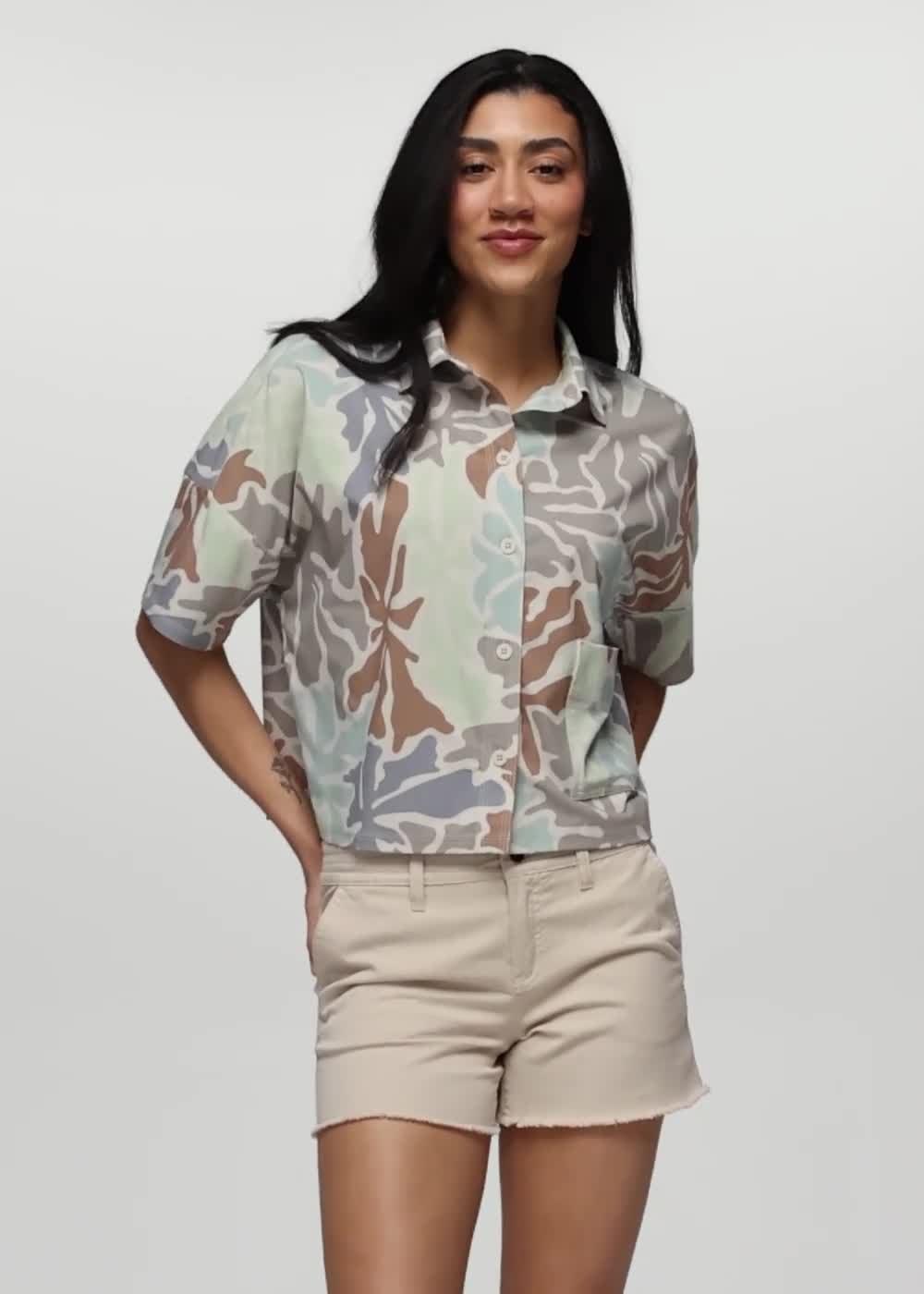 Railay Short Sleeve Button Down 7 Railay Short Sleeve Button Down
